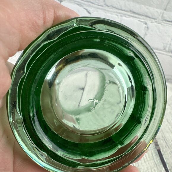 Vintage Coca-Cola 6 1/2" Green Libbey Flared Drinking Glass Tumbler 16oz Heavy - Picture 6 of 7